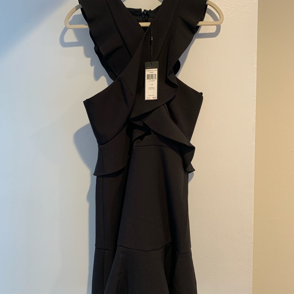 BCBG black Careen dress